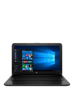 Hp 15-Af120Na Amd E2 Processor, 4Gb Ram, 1Tb Hard Drive, 15.6 Inch Laptop With Amd Radeon R2 Graphics And Optional Microsoft Office 365 - Black - Laptop Only